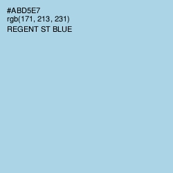 #ABD5E7 - Regent St Blue Color Image